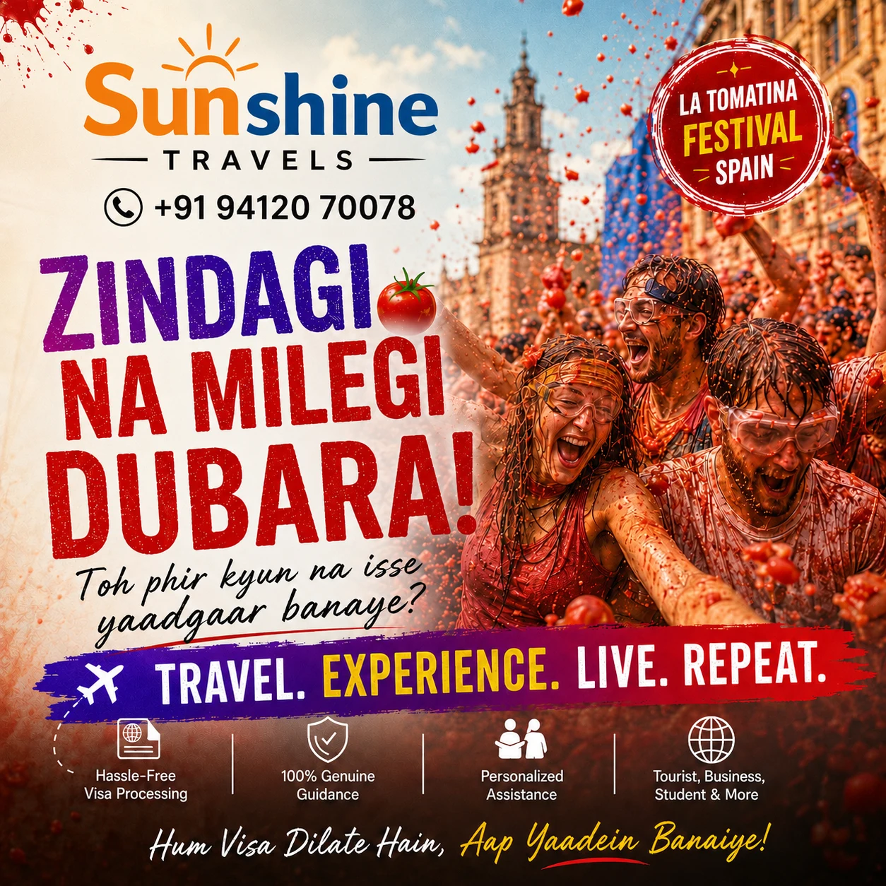 Travel planning and holiday experience with Sunshine Travels