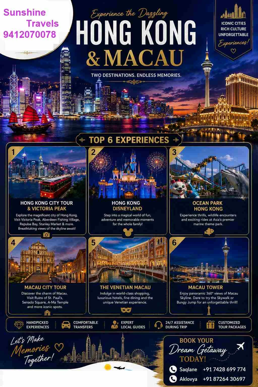 Hong Kong holiday package from Dehradun