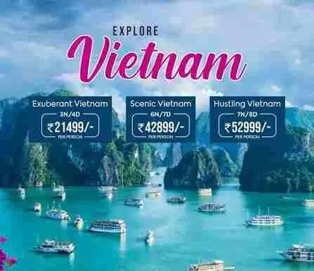 Vietnam tour package from Dehradun